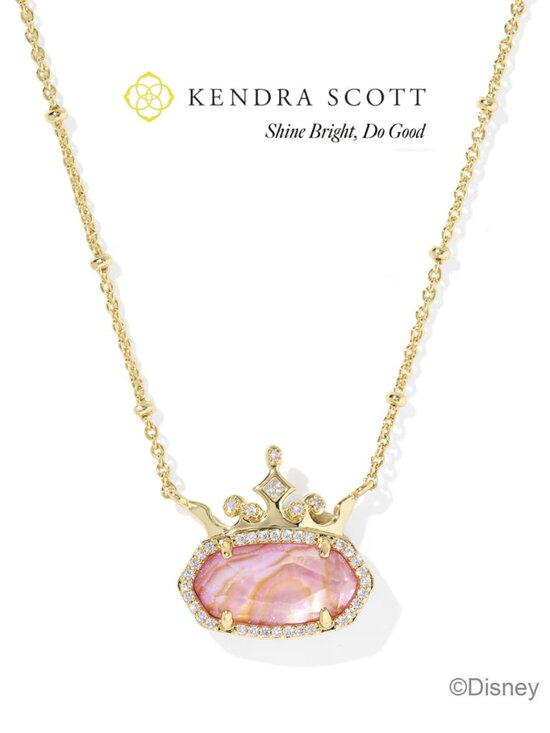 Kendra Scott Jewelry - Disney | Kendra Scott Elisa Princess Gold Short Pendant Necklace